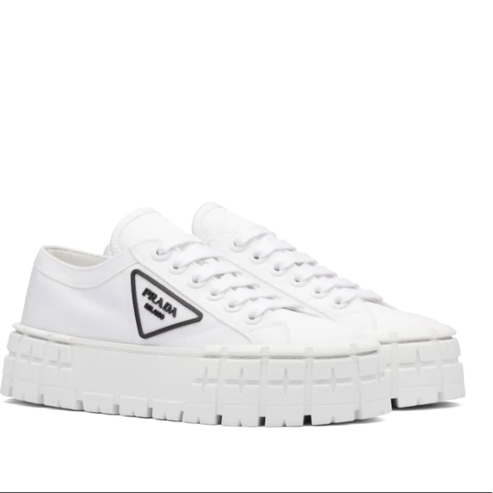 NWOT Prada Nylon Gabardine Sneakers (EU 38)